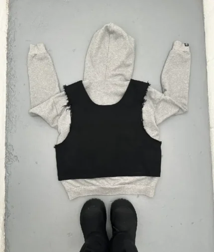 In Glock We Trust Heavyweight Layered Hoodie 6